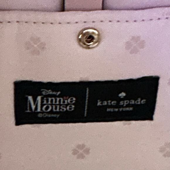 KATE SPADE NEW YORK DISNEY X MINNIE MOUSE MEDIUM BACKPACK RARE CUTE - Picture 4 of 12